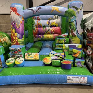 10ft x 13ft x 8ft dinosaur bouncy castle
